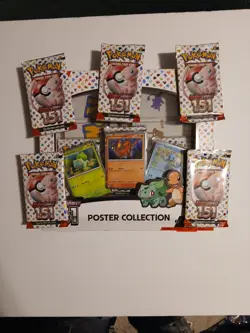 Pokemon Scarlet and Violet 151 Booster Packs Set of 8 - Image 1