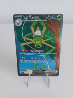 Pokemon TCG Spidops EX 243/198 SV01 Scarlet and Violet Base Set Holo - Image 2