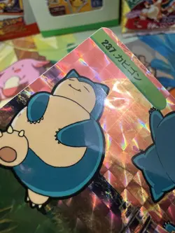Snorlax 237 Prism, 1999 Pokemon Carddass Anime, Light Play - Image 3