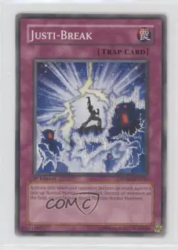 Justi-Break 1st Ed. YuGiOh Warriors' Strike Structure Deck #SDWS-EN036 2009 - Image 1