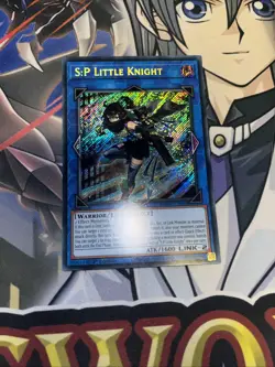 YuGiOh! S:P Little Knight AGOV-EN046 Secret Rare 1st Ed - Image 1
