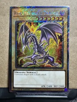 Red-Eyes Black Dragon (7th Art) (Platinum Secret Rare) RA04-EN109 Yugioh NM - Image 1