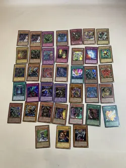 Yu Gi Oh Ultra and Secret Rare Card Lot of 38 All Holo/Foil Pre 2007 English - Image 1