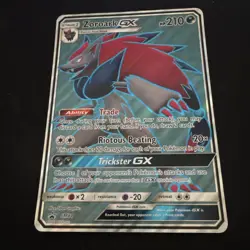 POKEMON PROMO CARD - JUMBO ZOROARK GX SM84 20cm X 14cm!!! FULL ART (HOLO) NM-LP - Image 1