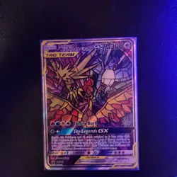 Moltres Zapdos Articuno GX Tag Team SM210 Pokemon Card Black Star Promo - Image 1