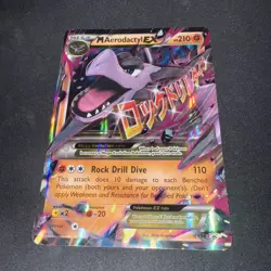 JUMBO M Aerodactyl EX Pokemon Card BLACK STAR PROMO XY98 Oversized - Image 1