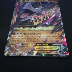 JUMBO M Aerodactyl EX Pokemon Card BLACK STAR PROMO XY98 Oversized - Image 4