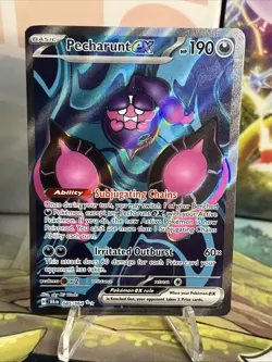 Pokemon TCG Pecharunt EX Ultra Rare Shrouded Fable Card 085/064 - Image 1