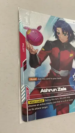 Gundam Card Game: Athrun Zala ST04-011 Store Tournament Winner Promo Alt Art - Image 2