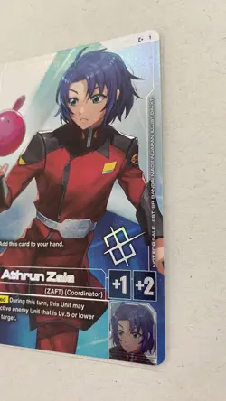 Gundam Card Game: Athrun Zala ST04-011 Store Tournament Winner Promo Alt Art - Image 3