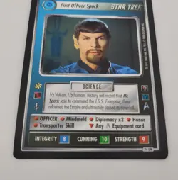 2000 Star Trek CCG 1E Mirror, Mirror 74UR - First Officer Spock Card - Image 3