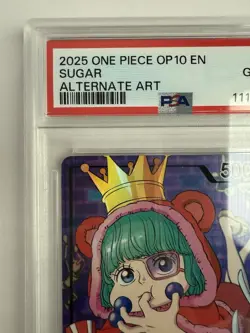Sugar OP10-003 Leader Alt Art PSA 10 One Piece Card - Image 3