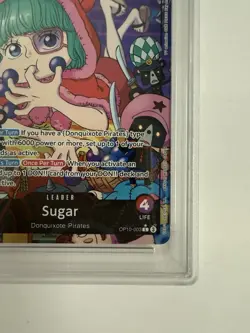 Sugar OP10-003 Leader Alt Art PSA 10 One Piece Card - Image 5
