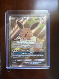 Pokemon TCG Eevee GX SM233 Full Art Promo Black Star Ultra Rare Holo Card - Image 1