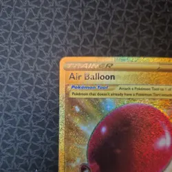 Pokemon Card Air Balloon Secret Rare 213/202 Full Art - Image 2