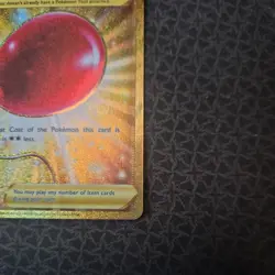 Pokemon Card Air Balloon Secret Rare 213/202 Full Art - Image 4