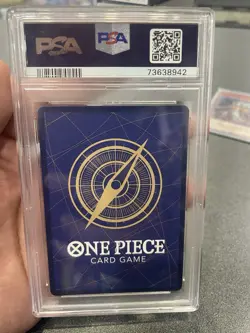 PSA 10 One Piece Card Game Japanese Fire Fist Ace Alt Art Parallel OP03-018 - Image 2