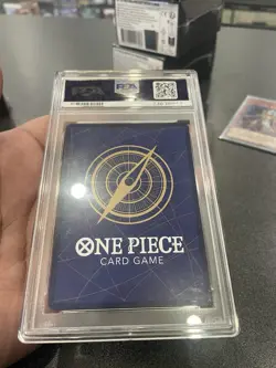 PSA 10 One Piece Card Game Japanese Fire Fist Ace Alt Art Parallel OP03-018 - Image 3