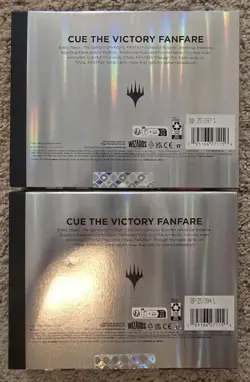 MAGIC THE GATHERING MTG FINAL FANTASY COLLECTOR BOOSTER OMEGA BOX LOT OF 2 - Image 2