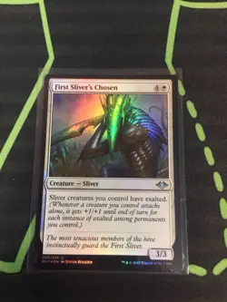 MTG Magic The Gathering First Sliver’s Chosen Foil MH1 White Commander - Image 1