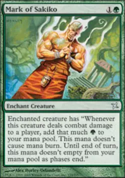 1x Mark of Sakiko NM-Mint, English Betrayers of Kamigawa MTG Magic - Image 1