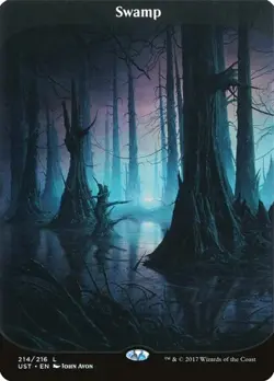 Swamp - Extended Art Unstable LP MTG - Image 1