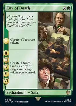 1x City of Death NM-Mint, English Commander: Doctor Who MTG Magic - Image 1