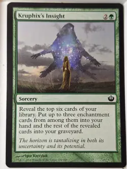 Kruphix's Insight - Journey into Nyx - Magic the Gathering MTG Nice! - Image 1