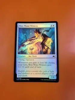 1x Wax-Wane Witness | FOIL | Bloomburrow | MTG Magic Cards - Image 3