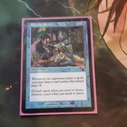 Rhystic Study - Prophecy - Near Mint - Magic The Gathering - MTG - Image 1