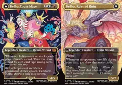 Kefka, Court Mage // Kefka, Ruler of Ruin (#322) - Extended Final Fantasy NM MTG - Image 1