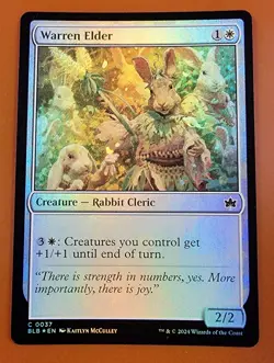 1x Warren Elder | FOIL | Bloomburrow | MTG Magic Cards - Image 1