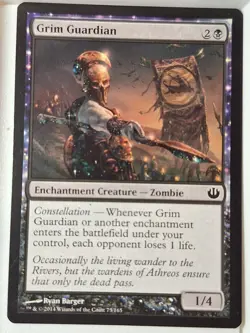 Grim Guardian - Journey into Nyx - Magic the Gathering MTG Nice! - Image 1