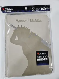 Magic the Gathering Final Fantasy Cloud Ultra Pro 9-Pocket Premium Binder MTG - Image 1