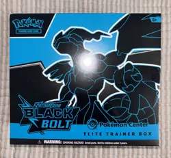 POKEMON CENTER Black Bolt and White Flare Elite Trainer Box ETB Set of 2 - Image 3