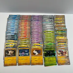 100 x Pokemon Surging Sparks Cards 38 Reverse & Holo 62 Common No Duplicates 2 - Image 1