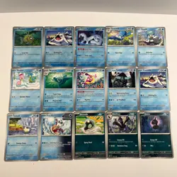 100 x Pokemon Surging Sparks Cards 38 Reverse & Holo 62 Common No Duplicates 2 - Image 2