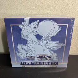 Pokemon TCG Sword & Shield Chilling Reign Elite Trainer Box Sealed New FREE SHIP 820650808630 - Image 1