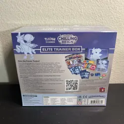 Pokemon TCG Sword & Shield Chilling Reign Elite Trainer Box Sealed New FREE SHIP 820650808630 - Image 2