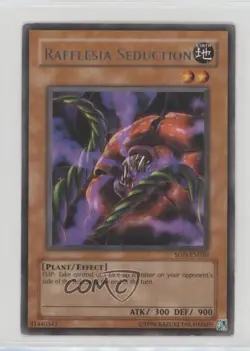 R - Rafflesia Seduction Unlimited YuGiOh Soul of the Duelist #SOD-EN020 2004 - Image 1