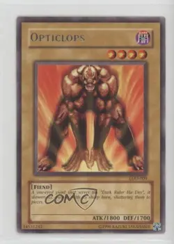 Opticlops Unlimited YuGiOh Legacy of Darkness #LOD-009 2003 - Image 1