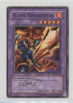 Flame Swordsman Unlimited YuGiOh Starter Deck Joey #SDJ-024 2003 READ - Image 1