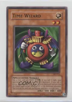 Time Wizard Unlimited YuGiOh Starter Deck Joey #SDJ-015 2003 READ - Image 1