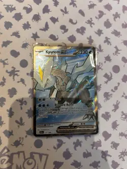 Kyurem Ex Full Art 157/086 Pokemon Black Bolt White Flare English Secret Rare NM - Image 1