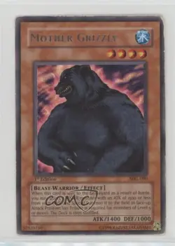 Mother Grizzly 1st Ed. YuGiOh Magic Ruler Booster #MRL-090 2002 READ - Image 1