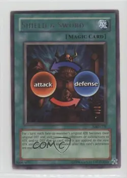 Shield & Sword (R) Unlimited YuGiOh Metal aiders #MRD-131 2002 - Image 1