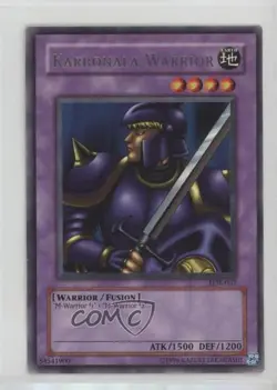 Karbonala Warrior YuGiOh Legend of Blue Eyes White Dragon #LOB-067 2002 - Image 1
