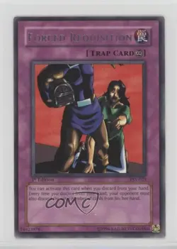 Forced Requisition (R) 1st Ed. YuGiOh Pharaoh's Servant #PSV-025 2002 - Image 1