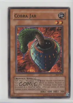 Cobra Jar YuGiOh Pharaonic Guardian #PGD-075 2003 - Image 1