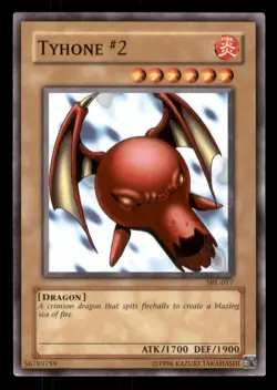 Yugioh Tyhone #2 Spell Ruler #SRL-017 LP - Image 1